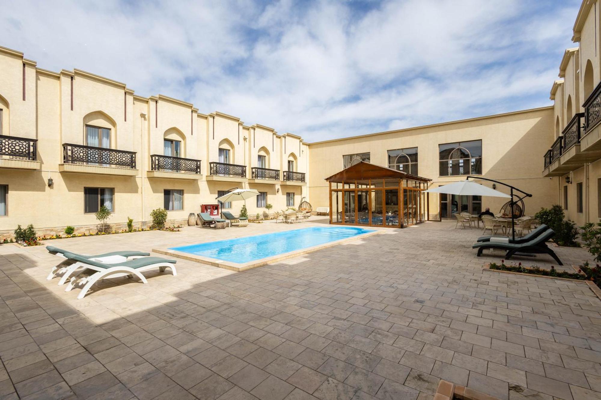 Khan Hotel Samarkand Exterior foto